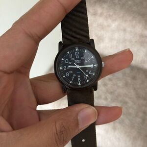 Vintage Timex Field Camper Macgyver Military 24HR Watch Quartz Watch unisex